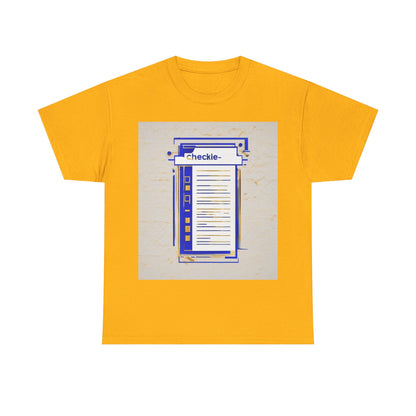 boostlete-am-crew-icon-checklist-glitch-badge-0018 — Unisex Heavy Cotton Tee (Gildan 5000)