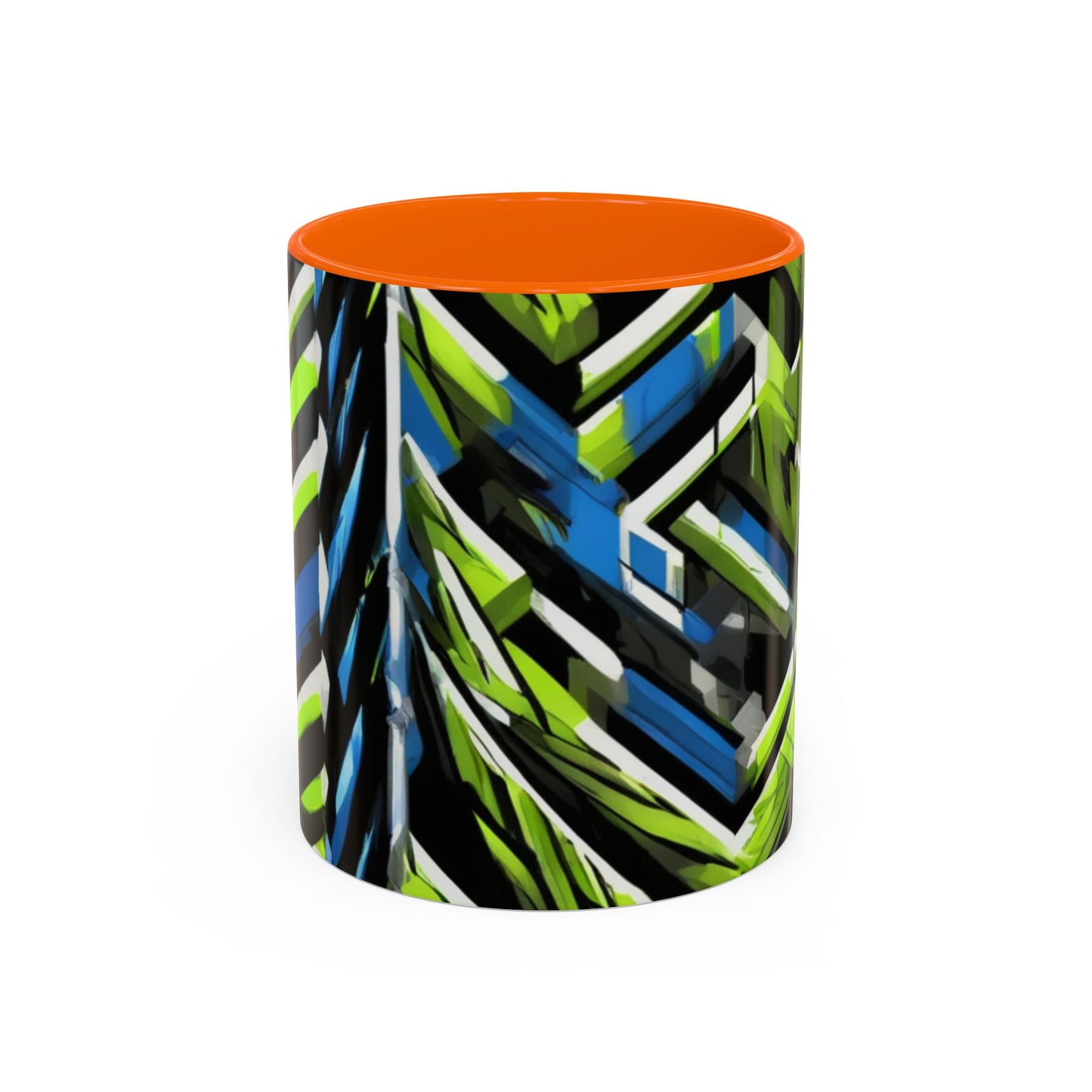 boostlete-rise-grind-pattern-chevron-isometric-0195 — Accent Mug 11oz/15oz