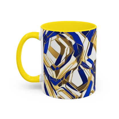 boostlete-boost-mode-pattern-hex-athletic-0611 — Accent Mug 11/15oz