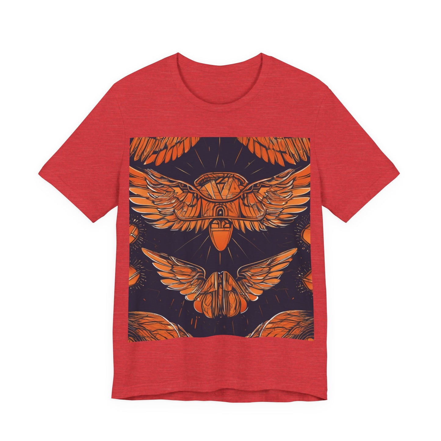 boostlete-field-day-icon-wings-soft-geometric-0298 — Unisex Jersey Short Sleeve (B+C 3001)
