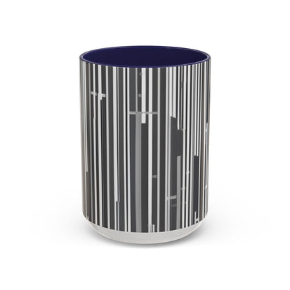 boostlete-boost-mode-pattern-barcode-blueprint-0463 — Accent Mug 11/15oz