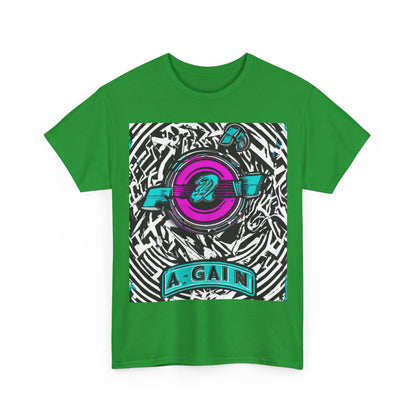 boostlete-boost-mode-type-again-badge-monoline-0293 — Unisex Heavy Cotton Tee (Gildan 5000)