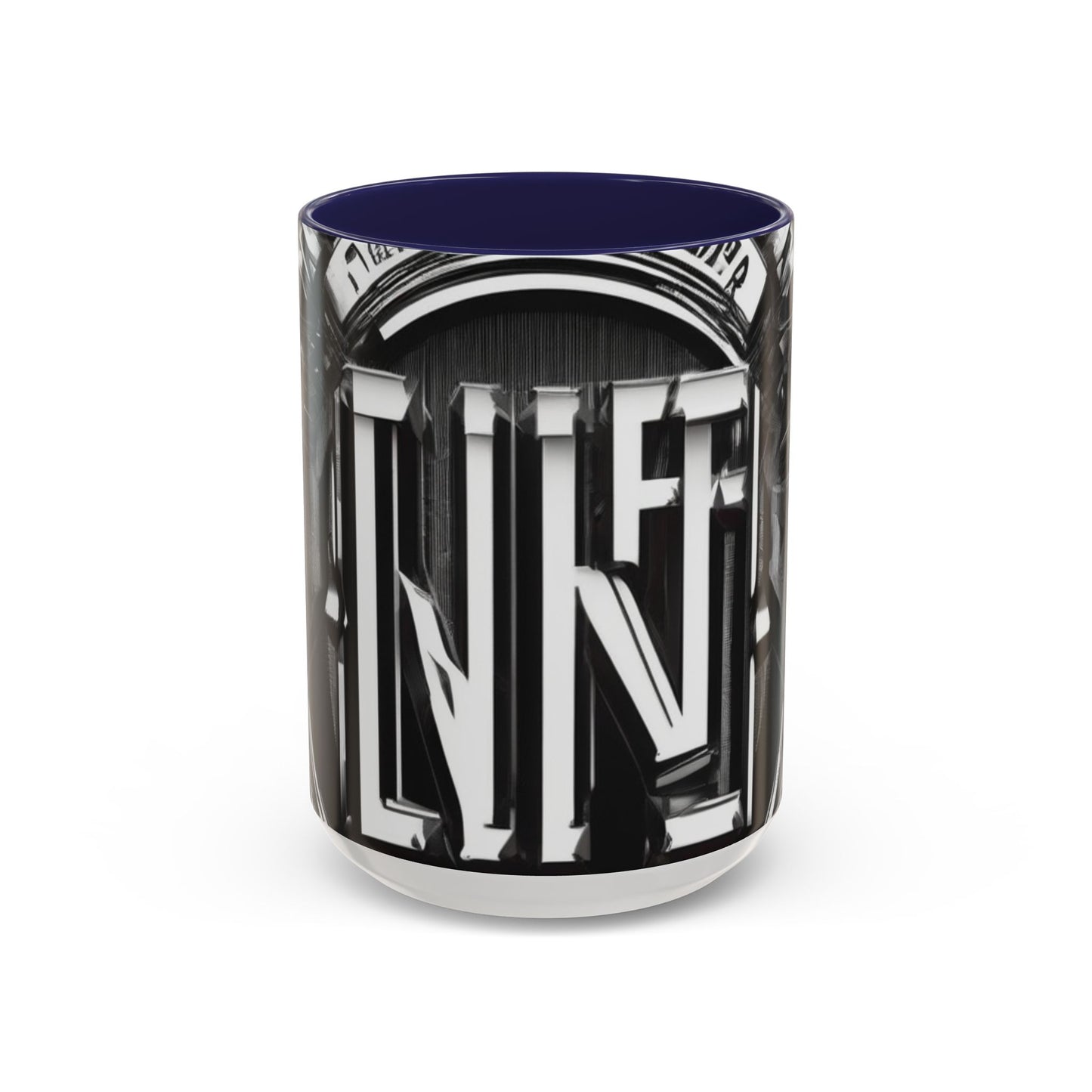 boostlete-am-crew-type-lift-the-standard-banner-engraved-0665 — Accent Mug 11/15oz