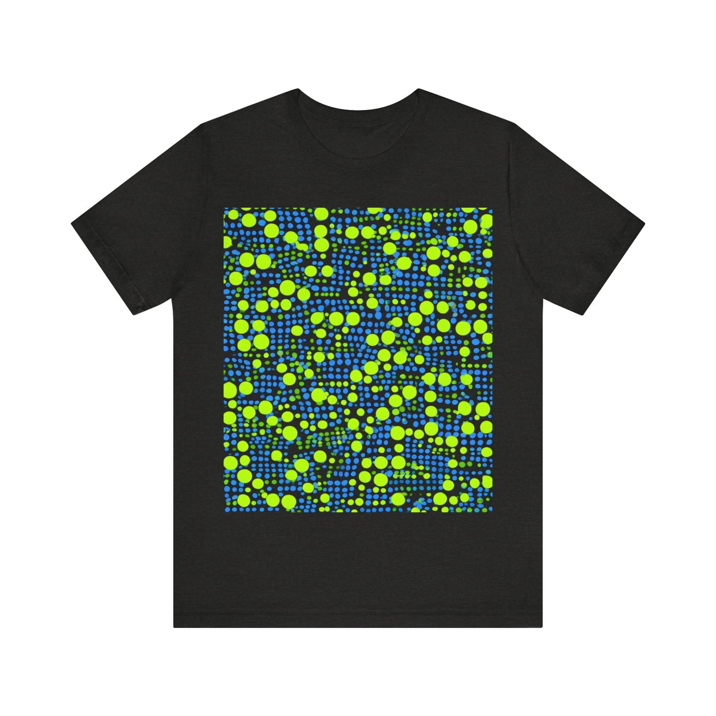 boostlete-mile-by-mile-pattern-dotted-geometric-0071 — Unisex Jersey Short Sleeve (B+C 3001)