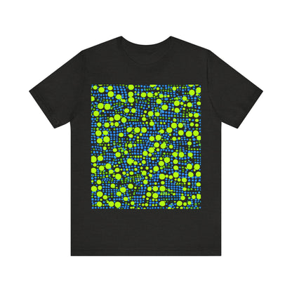 boostlete-mile-by-mile-pattern-dotted-geometric-0071 — Unisex Jersey Short Sleeve (B+C 3001)