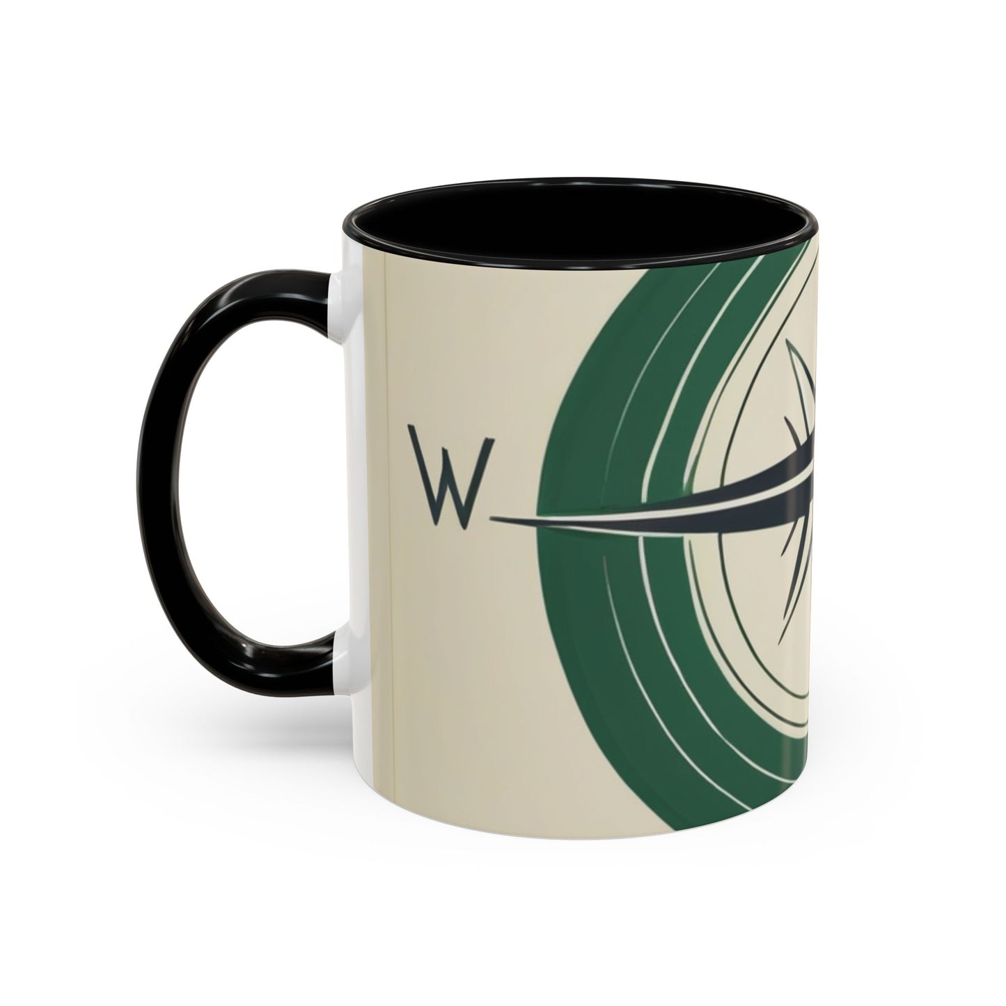 boostlete-iron-intent-icon-compass-soft-blueprint-0614 — Accent Mug 11/15oz
