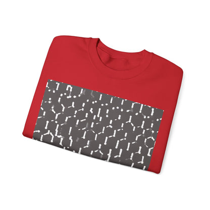 boostlete-recovery-progress-pattern-dotted-industrial-0355 — Unisex Heavy Blend Crewneck (G18000)