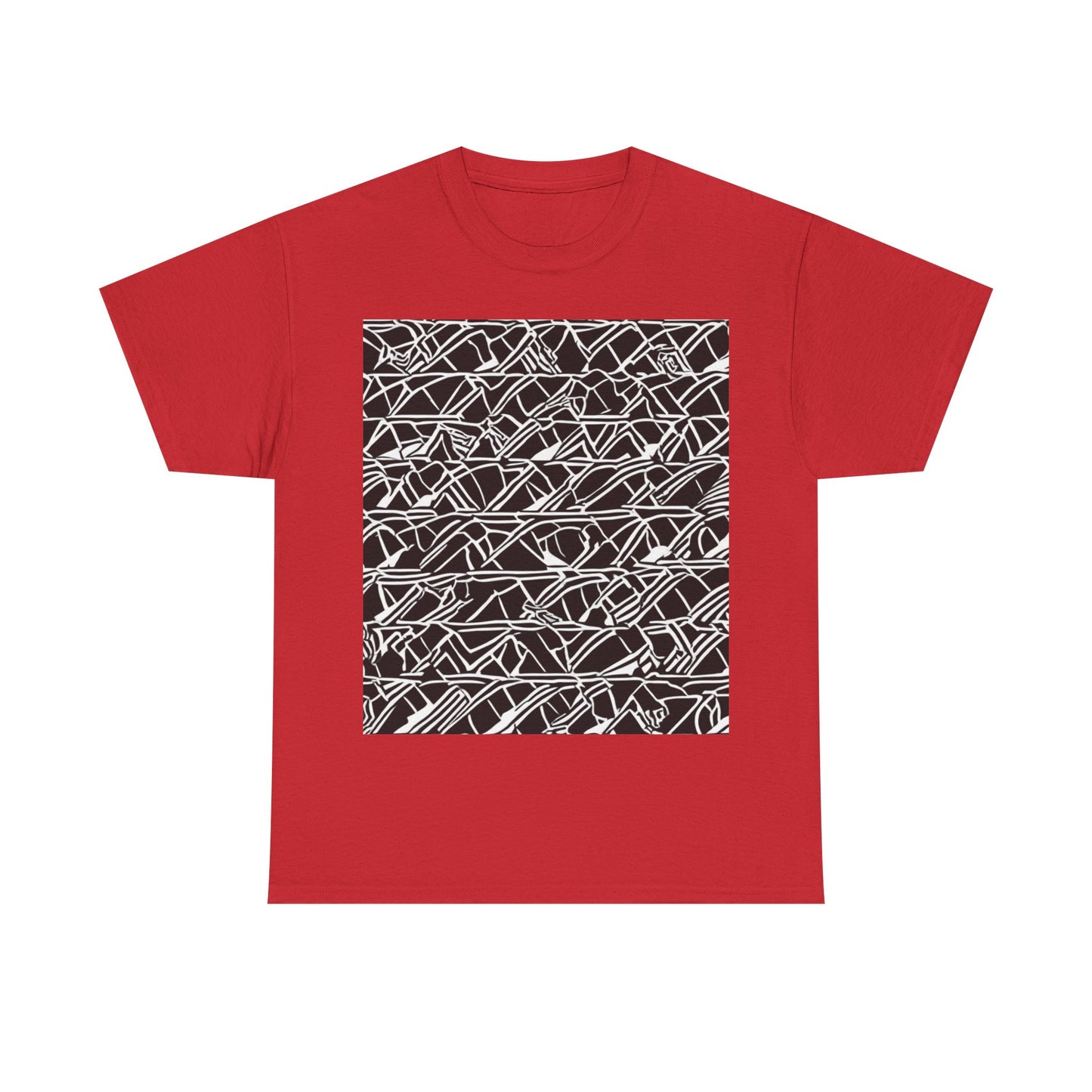 boostlete-boost-mode-pattern-stair-steps-athletic-0311 — Unisex Heavy Cotton Tee (Gildan 5000)