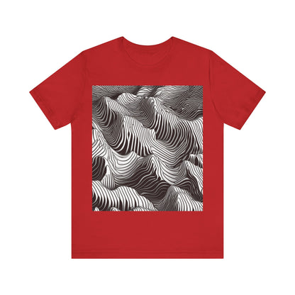 boostlete-field-day-pattern-topographic-isometric-0211 — Unisex Jersey Short Sleeve (B+C 3001)