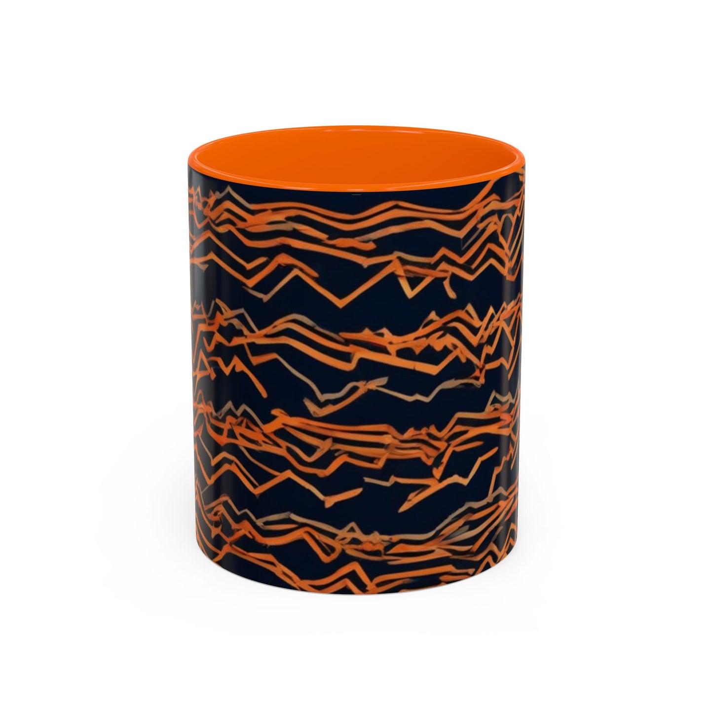 boostlete-field-day-pattern-ekg-bold-0135 — Accent Mug 11oz/15oz