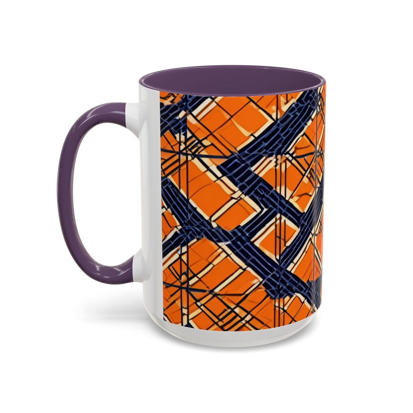 boostlete-boost-mode-pattern-plate-number-monoline-0571 — Accent Mug 11/15oz