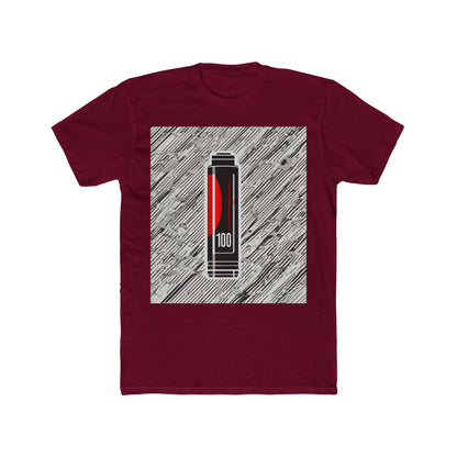 boostlete-rise-grind-icon-battery-motion-badge-0266 — Unisex Cotton Crew Tee (NL 3600)
