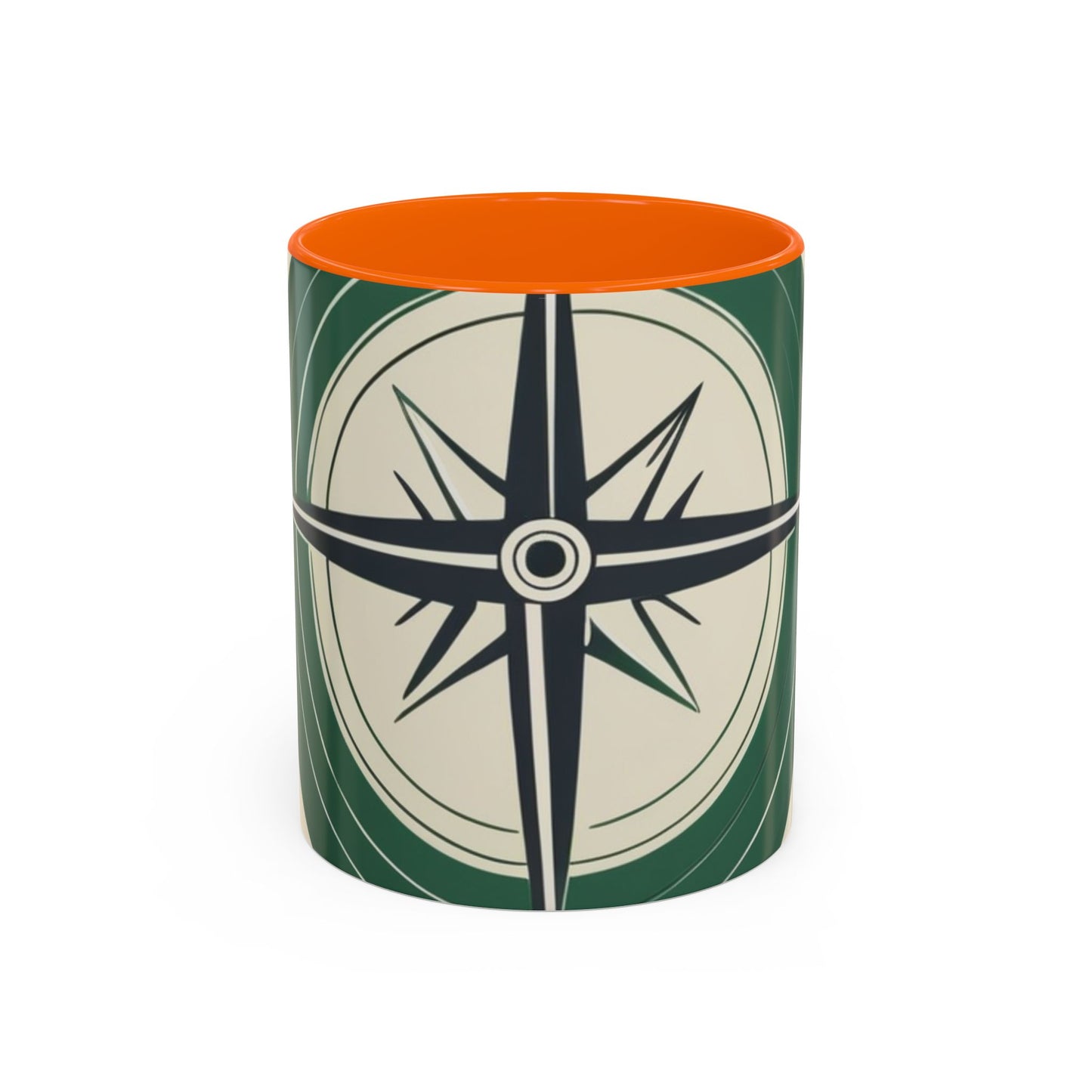 boostlete-iron-intent-icon-compass-soft-blueprint-0614 — Accent Mug 11/15oz