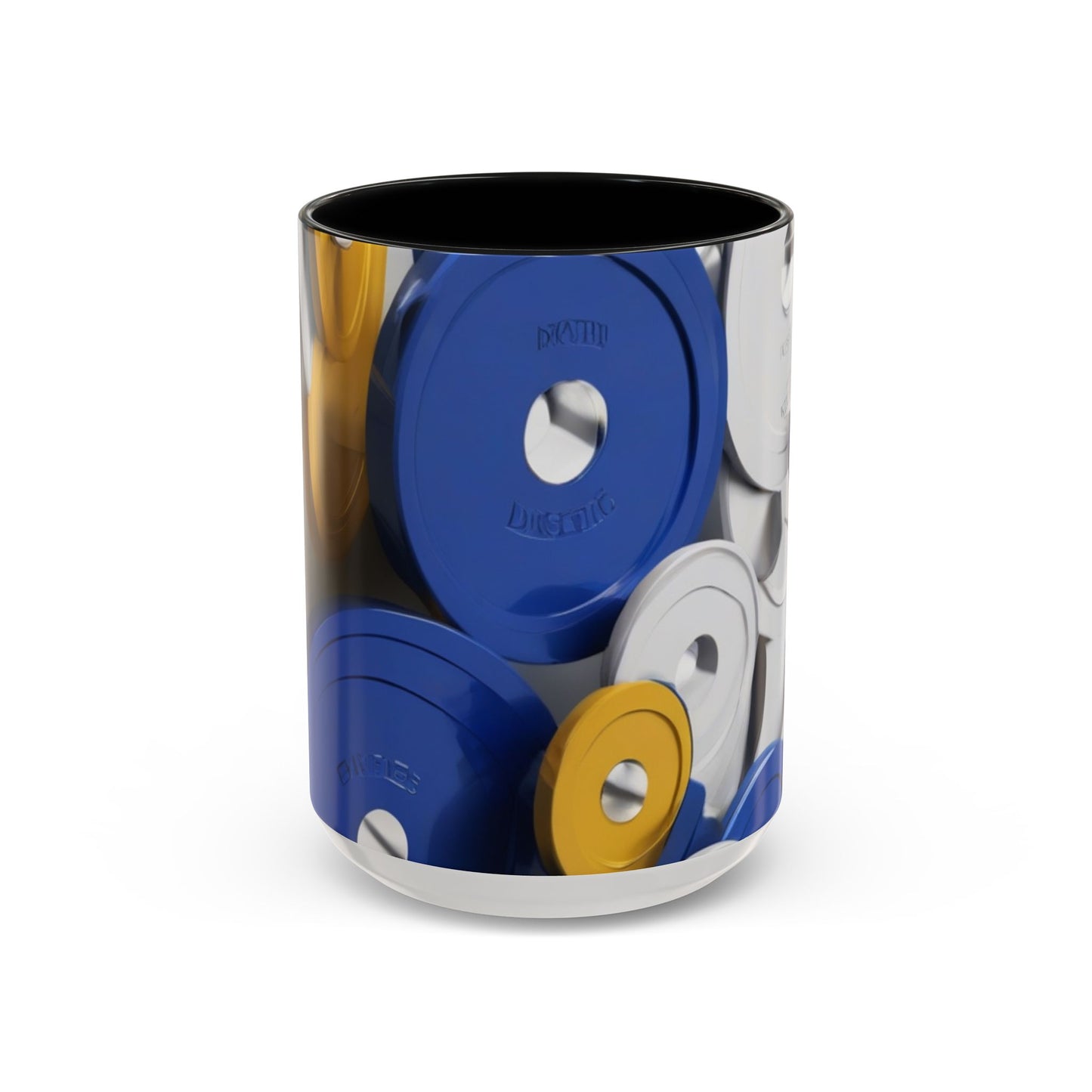 boostlete-field-day-icon-barbell-offset-geometric-0150 — Accent Mug 11oz/15oz