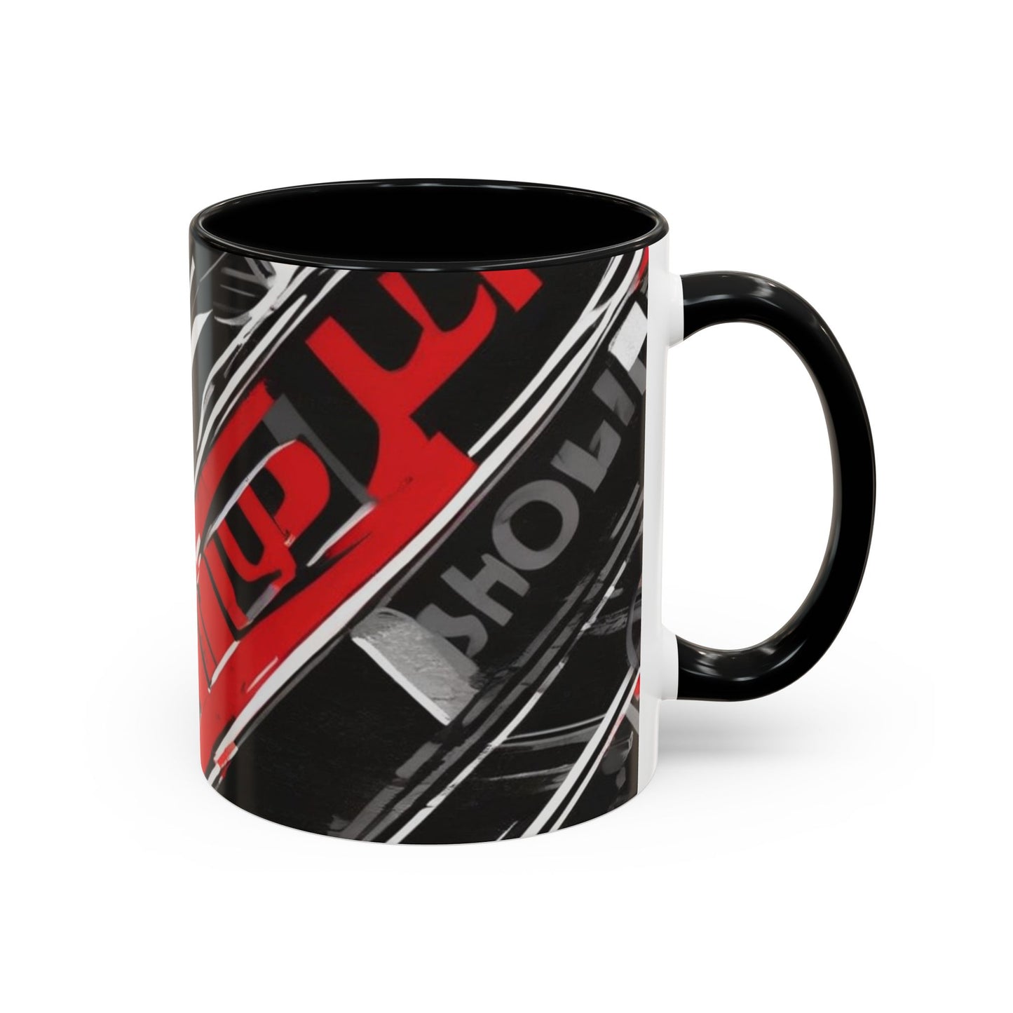 boostlete-recovery-progress-type-show-up-diagonal-paper-0109 — Accent Mug 11oz/15oz