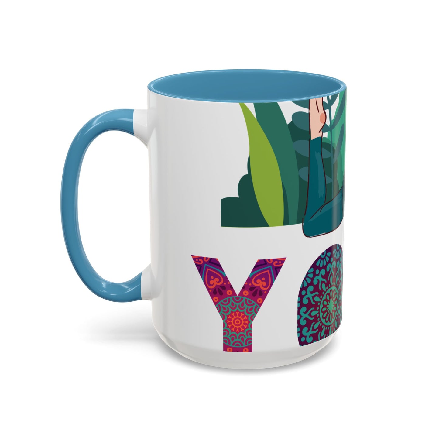 Yoga (41) — Accent Mug 11oz/15oz