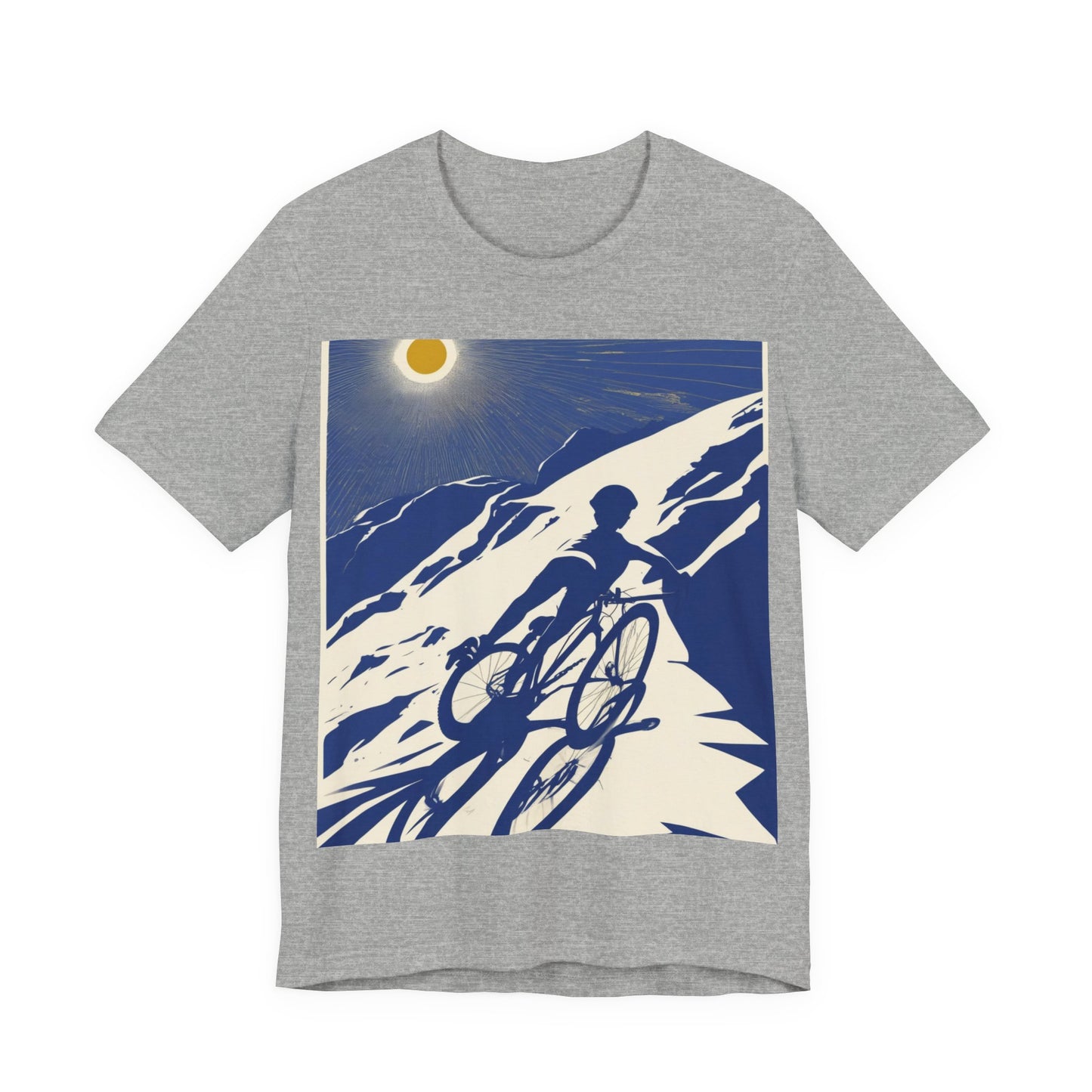 boostlete-am-crew-scene-cyclist-offset-bold-0008 — Unisex Jersey Short Sleeve (B+C 3001)