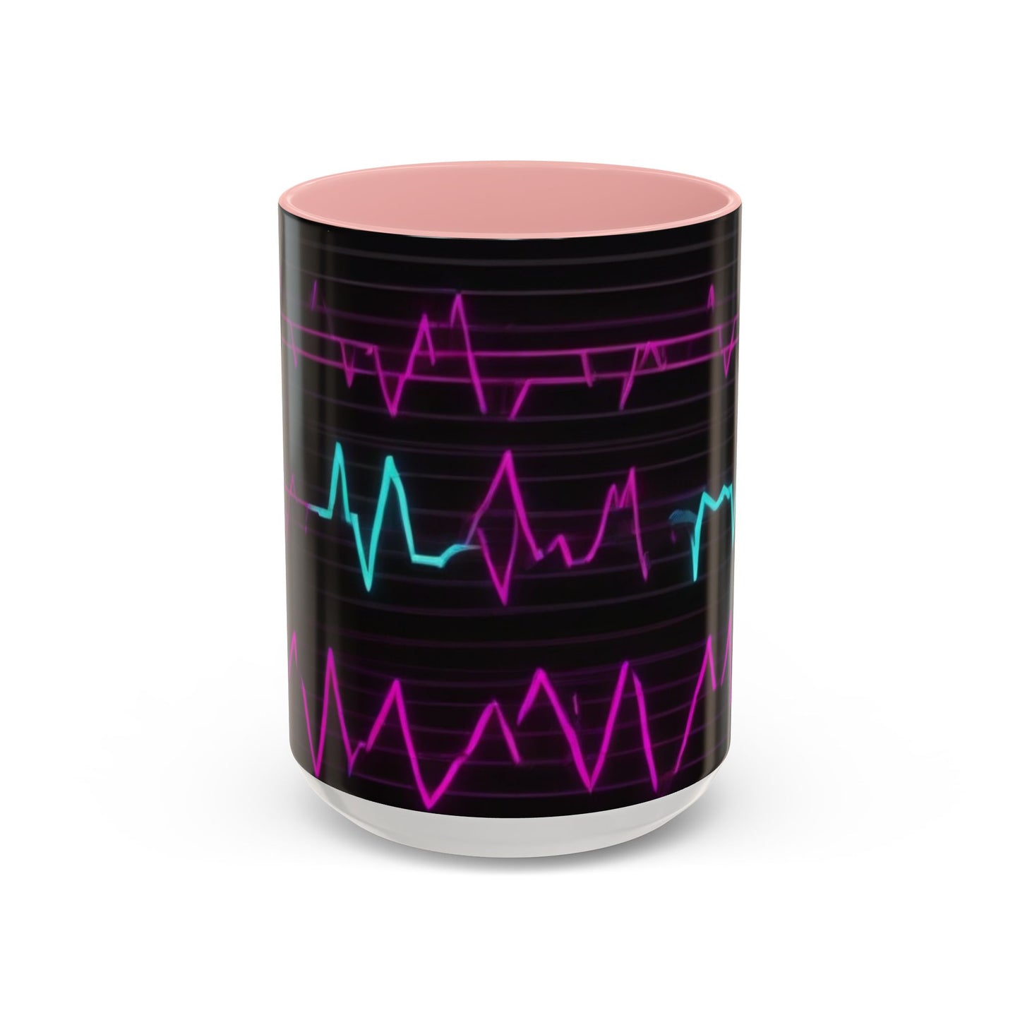 boostlete-boost-mode-pattern-ekg-modern-0111 — Accent Mug 11oz/15oz