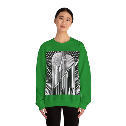 boostlete-boost-mode-icon-sunrise-soft-athletic-0046 — Unisex Heavy Blend Crewneck Sweatshirt (Gildan)