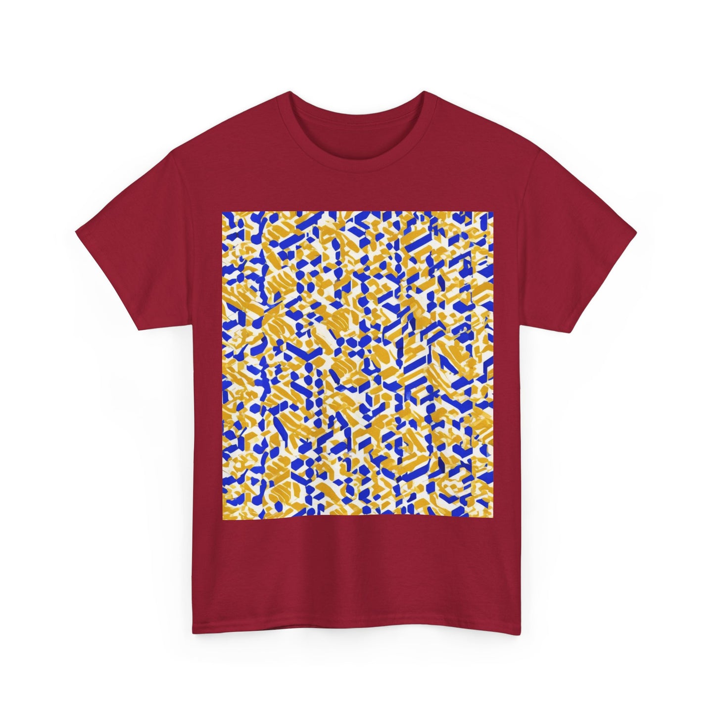 boostlete-rise-grind-pattern-sprint-isometric-0319 — Unisex Heavy Cotton Tee (Gildan 5000)