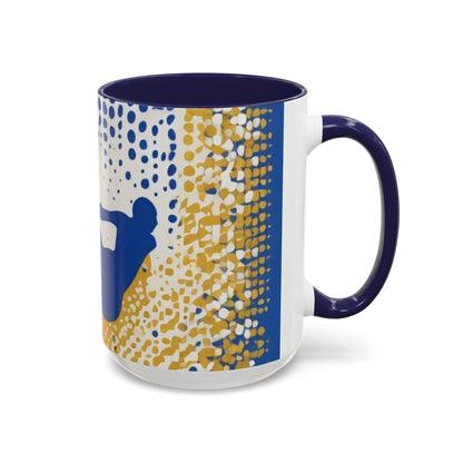 boostlete-field-day-icon-swimmer-halftone-paper-0246 — Accent Mug 11oz/15oz