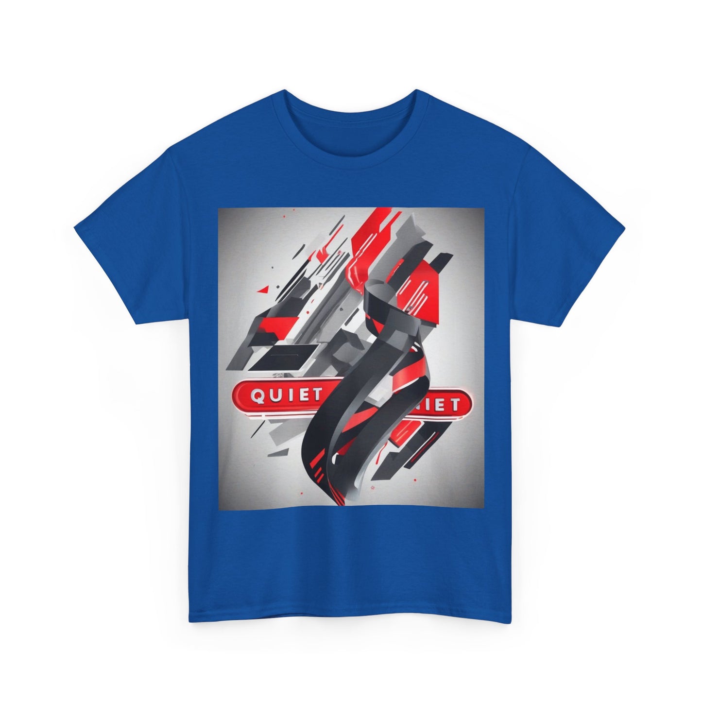 boostlete-field-day-type-power-in-quiet-banner-modern-0085 — Unisex Heavy Cotton Tee (Gildan 5000)