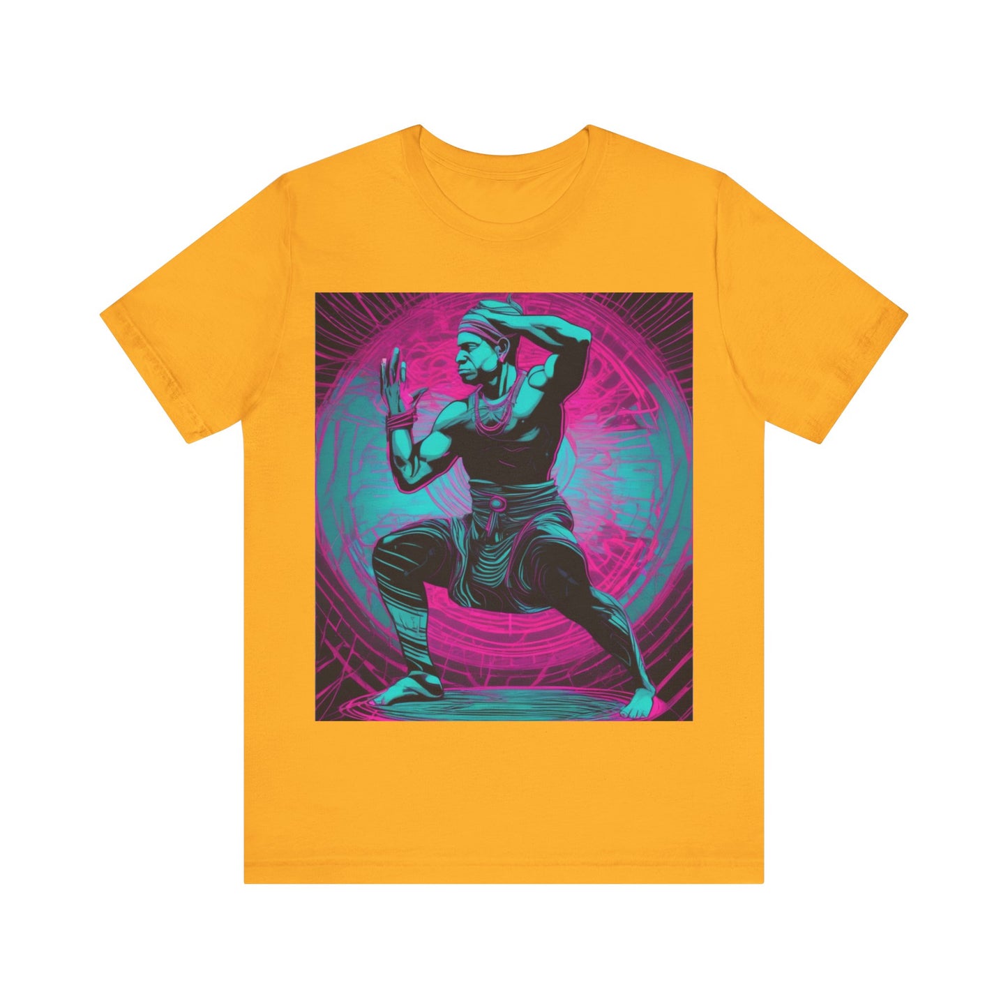 boostlete-rise-grind-scene-yogi-motion-line-art-0240 — Unisex Jersey Short Sleeve (B+C 3001)