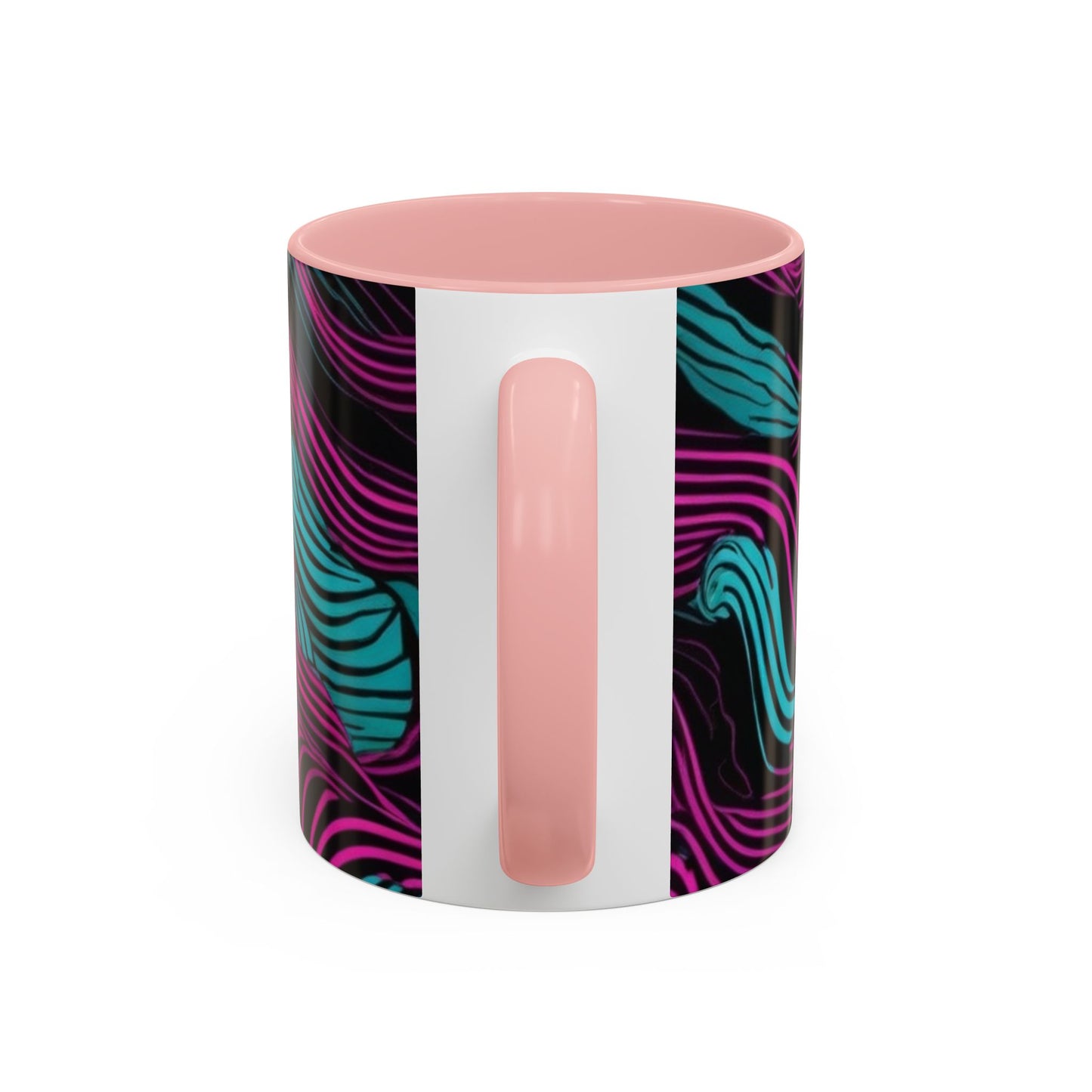 boostlete-recovery-progress-pattern-topographic-engraved-0119 — Accent Mug 11oz/15oz