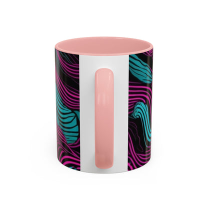 boostlete-recovery-progress-pattern-topographic-engraved-0119 — Accent Mug 11oz/15oz