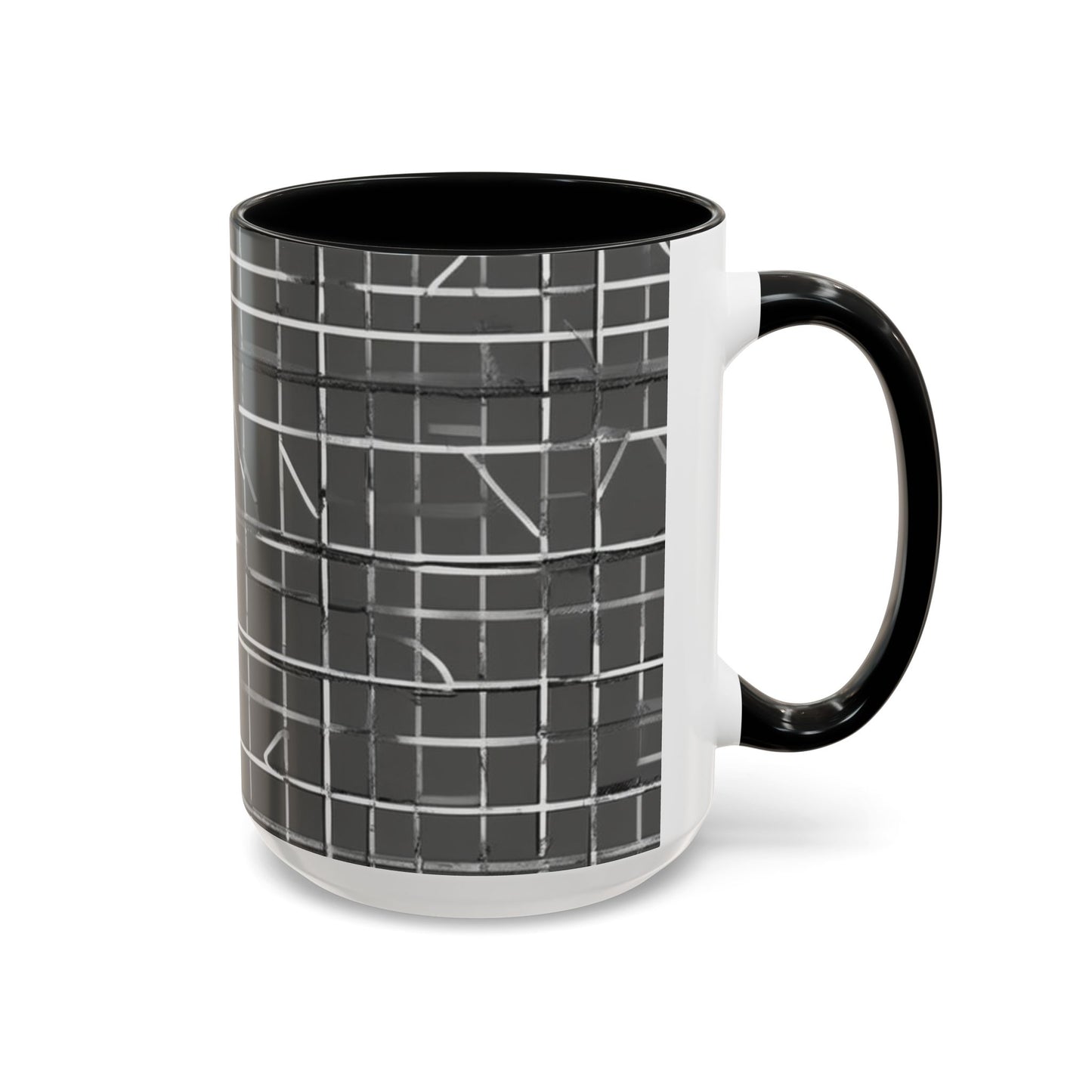 boostlete-rise-grind-pattern-plate-number-monoline-0291 — Accent Mug 11/15oz