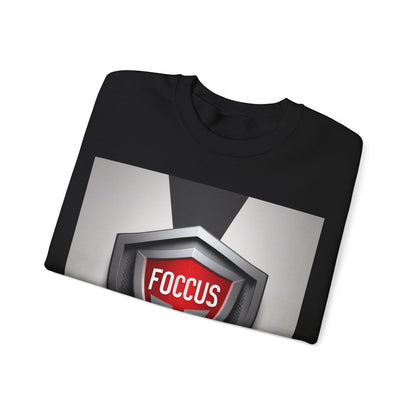 boostlete-mile-by-mile-icon-shield-soft-paper-0114 — Unisex Heavy Blend Crewneck Sweatshirt (Gildan)