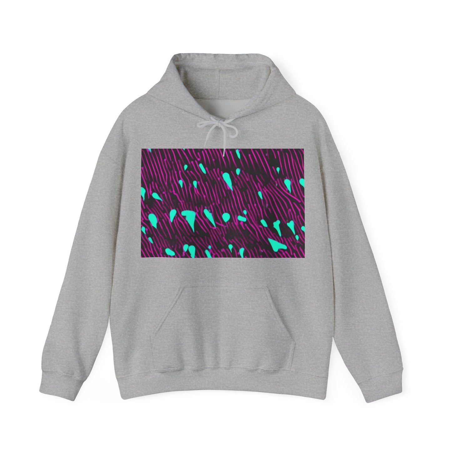 boostlete-am-crew-pattern-dotted-vector-0027 — Unisex Heavy Blend Hooded Sweatshirt (Gildan)