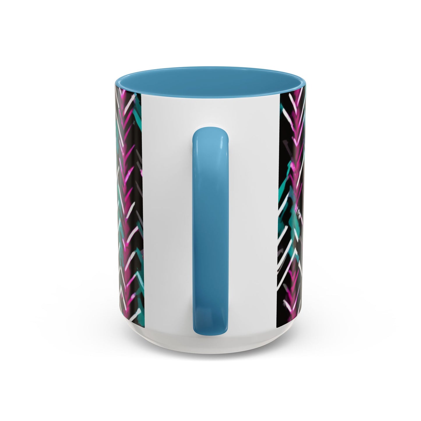 boostlete-recovery-progress-pattern-chevron-retro-0243 — Accent Mug 11/15oz