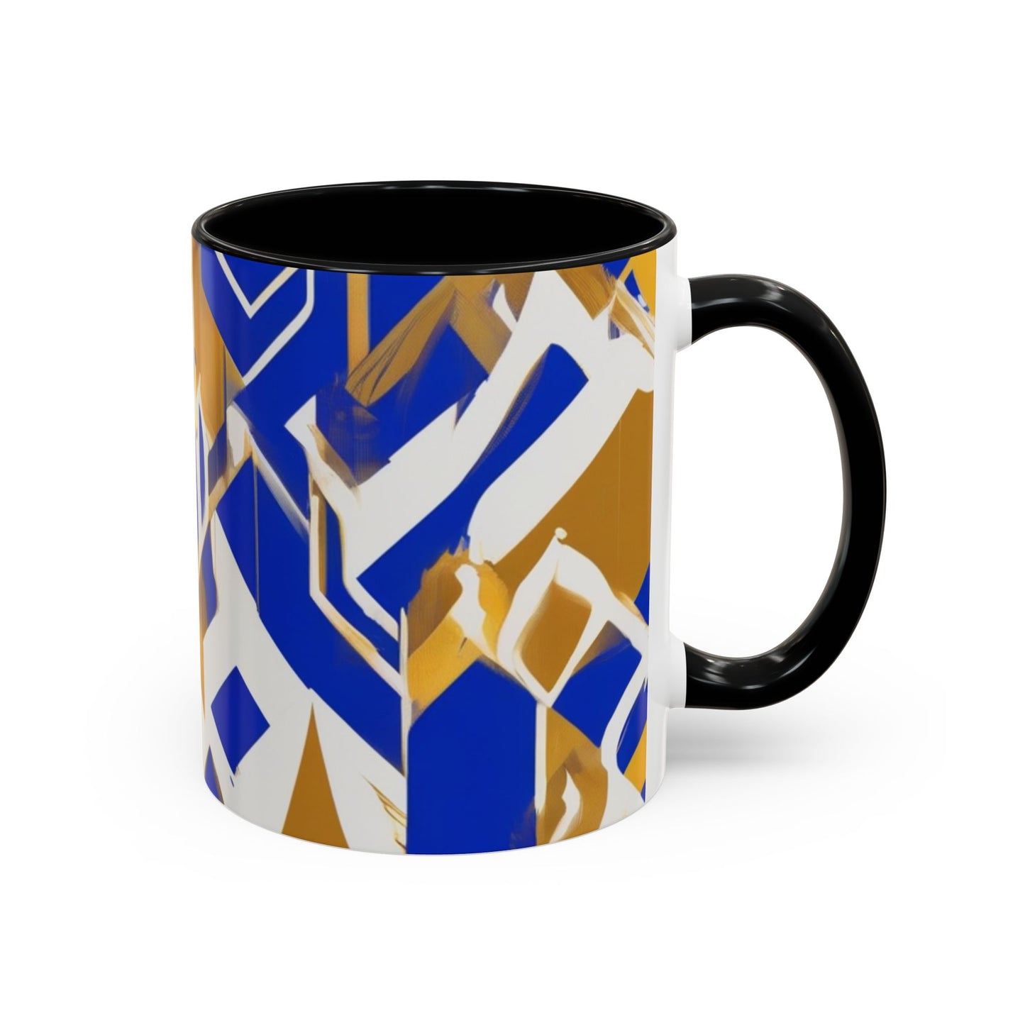 boostlete-field-day-icon-flame-glitch-geometric-0090 (1) — Accent Mug 11oz/15oz