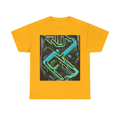 boostlete-boost-mode-type-constancia-gana-diagonal-badge-0185 — Unisex Heavy Cotton Tee (Gildan 5000)