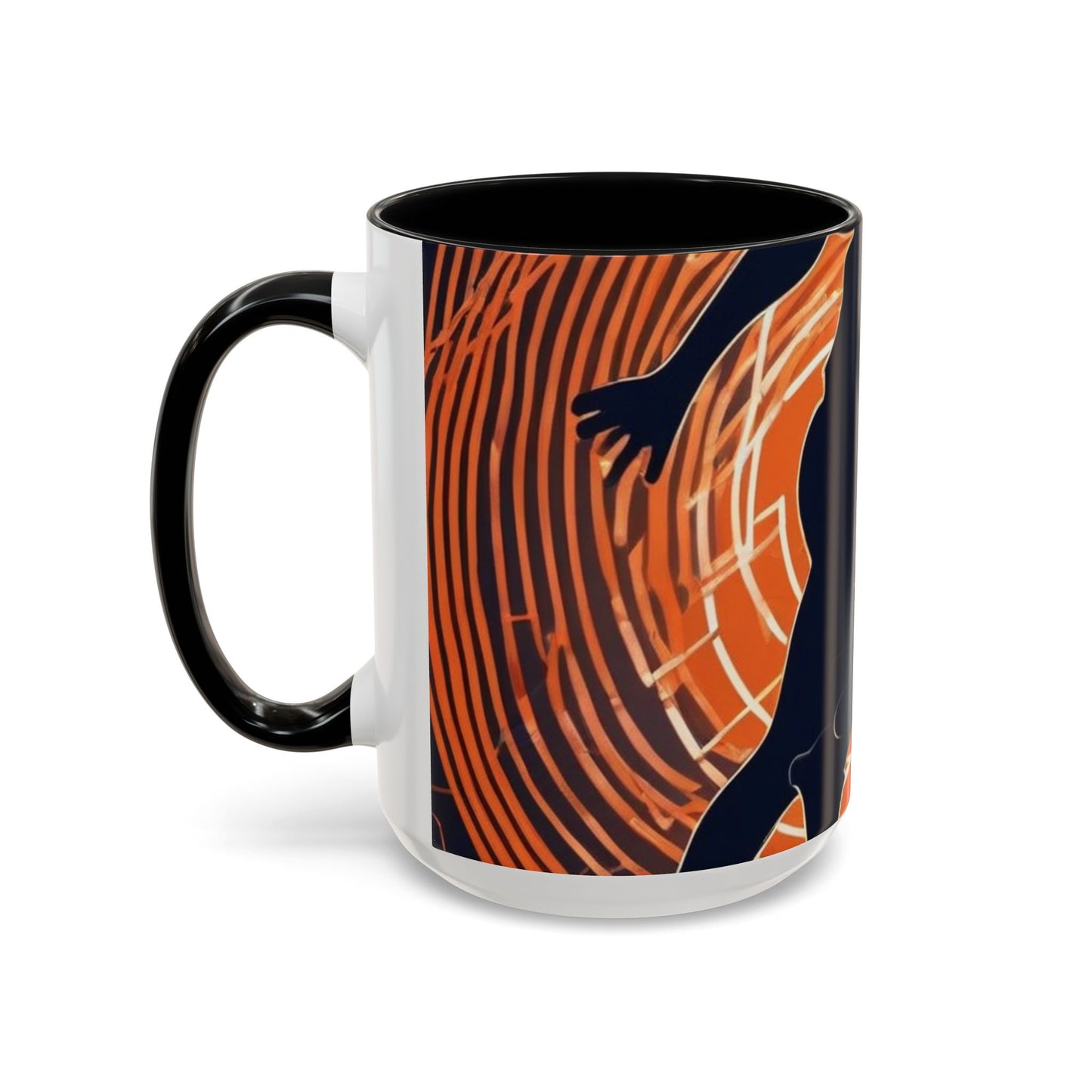 boostlete-iron-intent-scene-hurdler-neon-modern-0264 — Accent Mug 11oz/15oz