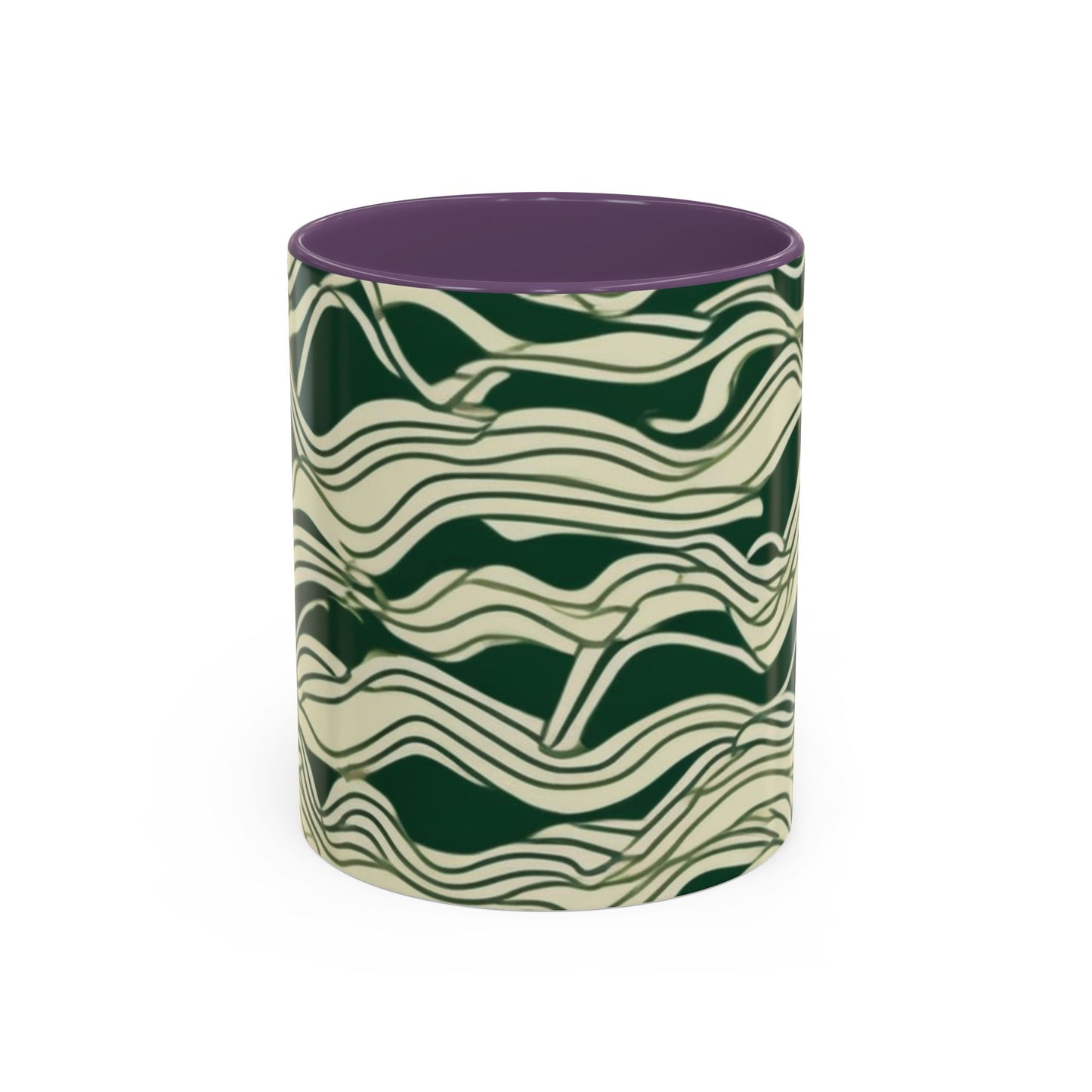 boostlete-recovery-progress-pattern-audio-monoline-0067 — Accent Mug 11oz/15oz