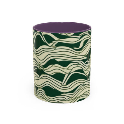 boostlete-recovery-progress-pattern-audio-monoline-0067 — Accent Mug 11oz/15oz