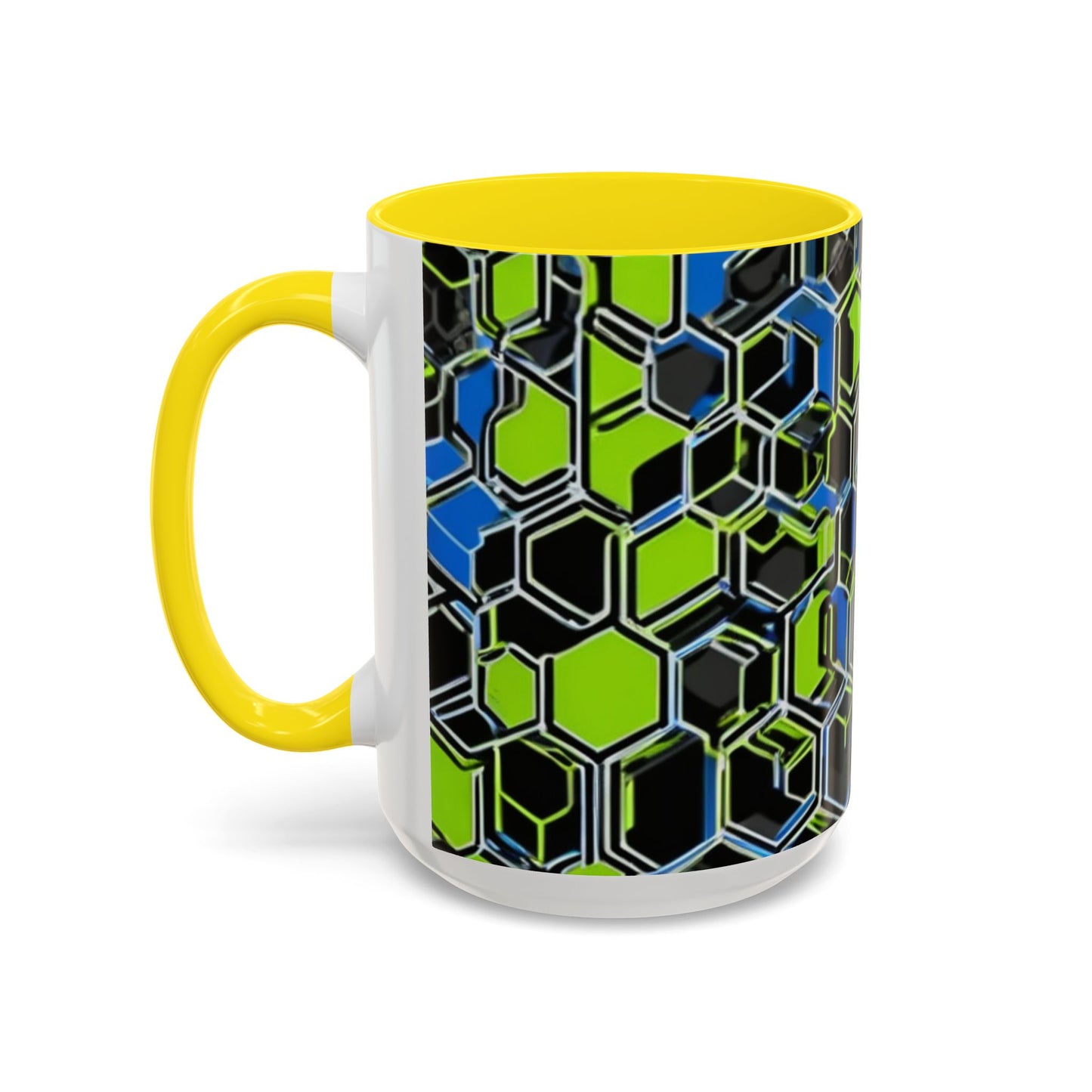 boostlete-recovery-progress-pattern-hex-blueprint-0007 — Accent Mug 11oz/15oz