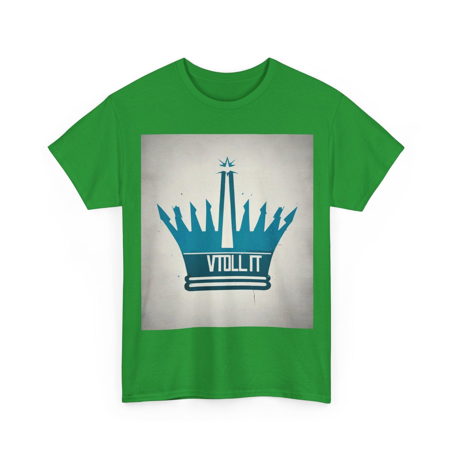 boostlete-am-crew-icon-crown-matte-industrial-0058 — Unisex Heavy Cotton Tee (Gildan 5000)