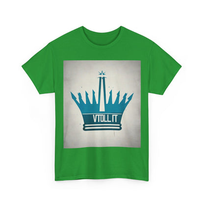 boostlete-am-crew-icon-crown-matte-industrial-0058 — Unisex Heavy Cotton Tee (Gildan 5000)
