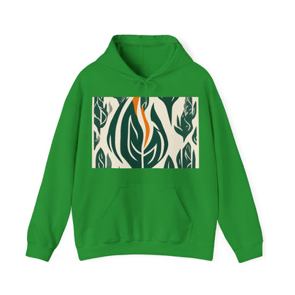 boostlete-boost-mode-icon-flame-high-paper-0854 — Unisex Heavy Blend Hoodie (G18500)
