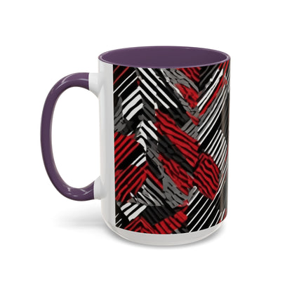 boostlete-pr-season-pattern-diagonal-geometric-0395 — Accent Mug 11/15oz