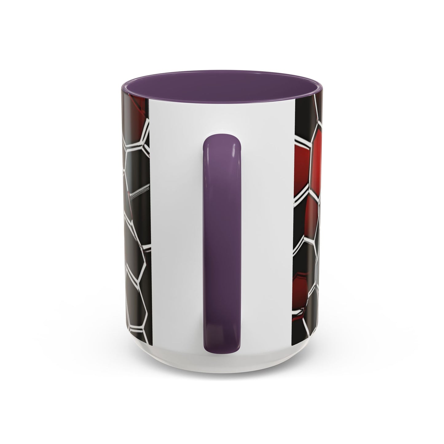 boostlete-quiet-power-pattern-hex-vector-0039 — Accent Mug 11/15oz