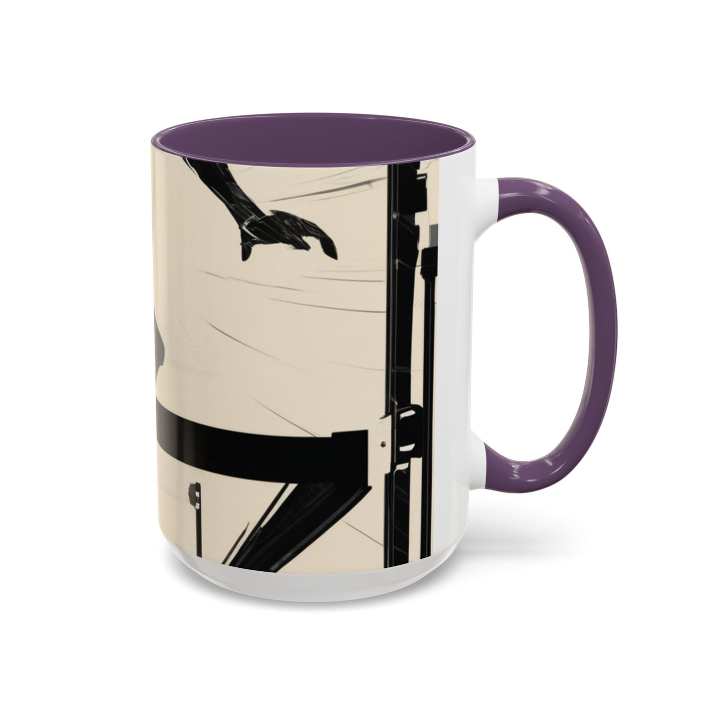 boostlete-iron-intent-scene-hurdler-speed-blueprint-0152 — Accent Mug 11oz/15oz