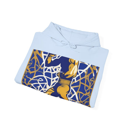 boostlete-field-day-scene-boxer-offset-paper-0776 — Unisex Heavy Blend Hoodie (G18500)