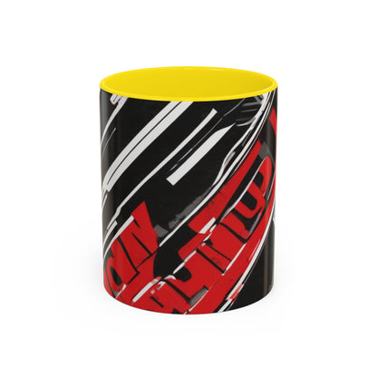 boostlete-recovery-progress-type-show-up-diagonal-paper-0109 — Accent Mug 11oz/15oz