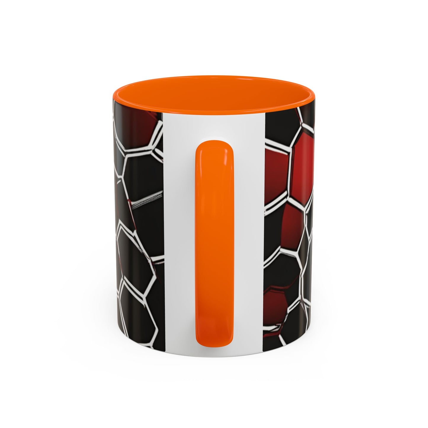 boostlete-quiet-power-pattern-hex-vector-0039 — Accent Mug 11/15oz
