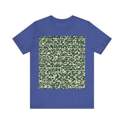 boostlete-iron-intent-pattern-plate-number-isometric-0099 — Unisex Jersey Short Sleeve (B+C 3001)