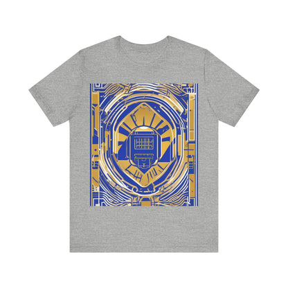 boostlete-mile-by-mile-icon-battery-motion-monoline-0002 — Unisex Jersey Short Sleeve (B+C 3001)